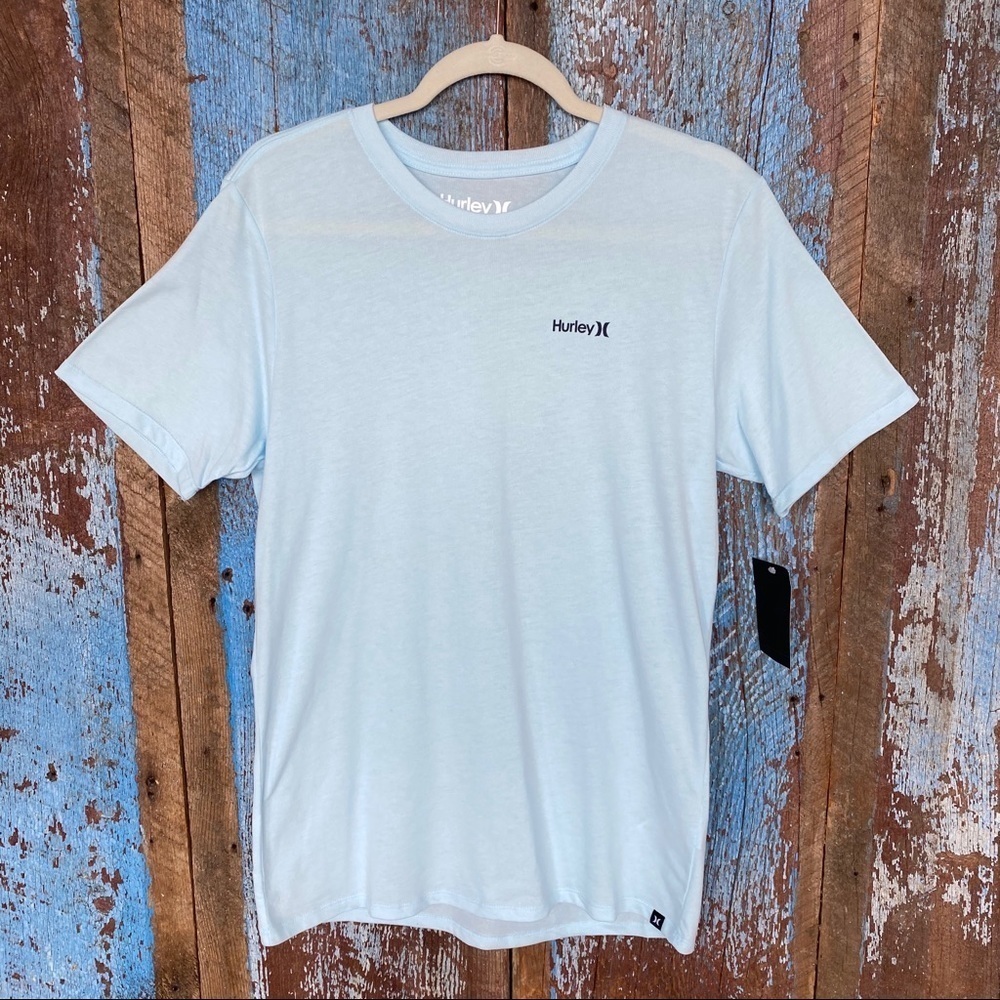 Hurley Light Blue Short Sleeve Tee